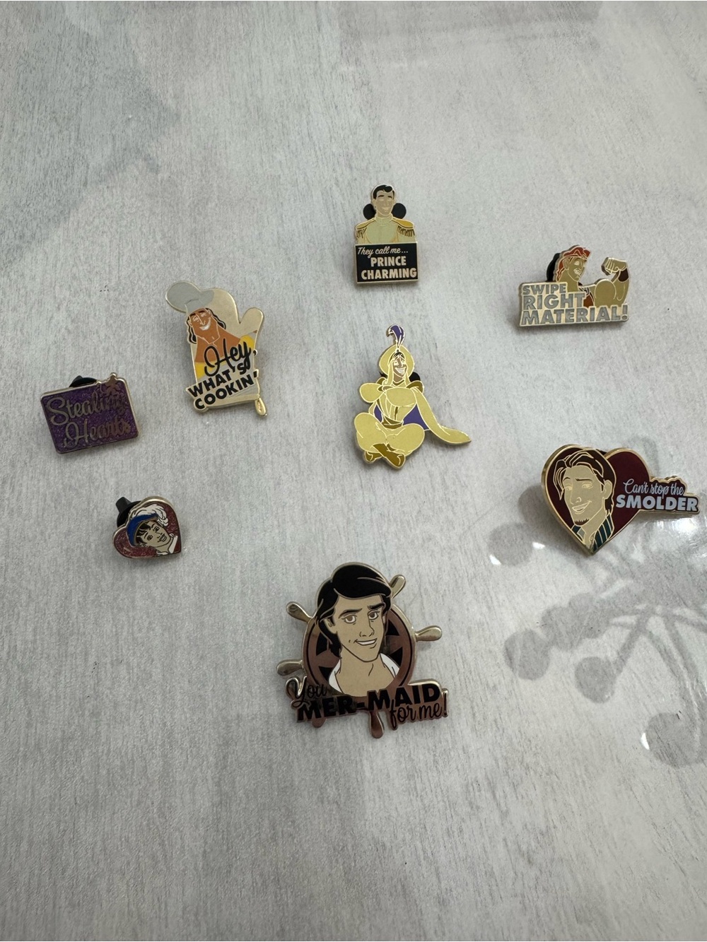 Oh My Disney Princess Pin Set of 8